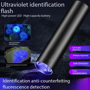 Mini lampe torche UV LED 365NM rechargeable par USB, <span class=keywords><strong>de</strong></span> poche, pour la détection <span class=keywords><strong>de</strong></span> taches d'animaux, fuites, minerais, argent et scorpions - Product Image 5