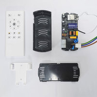 Kit de télécommande pour ventilateur de plafond à fréquence variable personnalisé en usine, 6 vitesses, compatible Alexa et Google Home