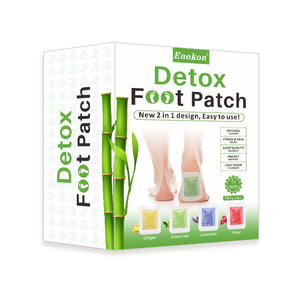 Patchs Détox pour les Pieds avec Formule Naturelle pour les Soins de la Sous-Santé - Marque Enokon - Product Image 1