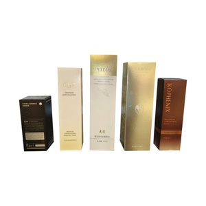 Boîte d'emballage de produits de soin de la peau en papier artistique de luxe avec logo personnalisé - Product Image 3