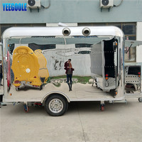 Grote Ruimte Mobiele Voedsel Trailer, Snack Voedsel Winkelwagen, Fast Food Truck kopen een food truck