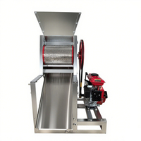 Machine à pulper les grains de café frais à haute efficacité, machine à décortiquer les fruits de café frais, machine à décortiquer les grains de café secs