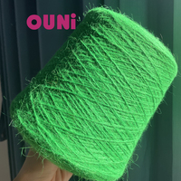 60 80 Mink Down Yarn Made in China Blue Label Animal Hair Super Puffy Angora Rabbit Hair Blended Yarn for Winter Sweater and Hat
