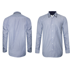 Chemise habillée pour homme en satin, fabrication professionnelle, confortable, design unique, col montant, couleur unie, séchage rapide, respirante, saison estivale - Product Image 6