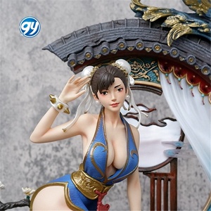 Figura de Anime de 48 cm, Personaje de Videojuego Street Fighter, <span class=keywords><strong>Chun</strong></span>-<span class=keywords><strong>Li</strong></span>, Modelo Coleccionable de Acción, Figura de Manga, Figuras de <span class=keywords><strong>Chun</strong></span> <span class=keywords><strong>Li</strong></span>, Manualidades de Plástico - Product Image 6