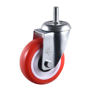 Roue pivotante industrielle VIMA robuste de 3 à 5 pouces, roulement à billes en PU/PP, capacité de charge de 100 à 150 kg, galvanisée - Product Image 5