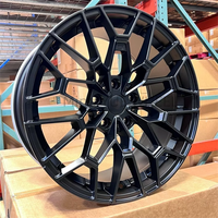 Jantes de voiture pour passagers Mingyue Flow Forming Gloss Black pour M3 M4 827M E30 E46 E36 513M E60 18 19 20 pouces 5X112 5X120 échelonnées