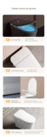 Prix d'usine Offre Spéciale Intelligent luxe placard d'eau salle de bain en céramique automatique WC monté au sol une pièce cuvette de toilette intelligente