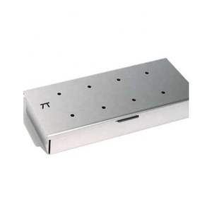 Fumeurs de viande Coffret <span class=keywords><strong>Barbecue</strong></span> Griller Accessoires Ajouter <span class=keywords><strong>Smokey</strong></span> Saveur de BBQ En Acier Inoxydable Bois Puce Fumoir - Product Image 6