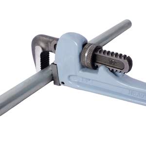 DB 4 pièces jeu de clés à tuyau en aluminium mâchoire réglable pour usage industriel bricolage métrique y compris les tailles 10 "14" 18 "24" pouces - Product Image 5