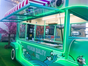 Small Fresh Green Customized Mobile Steak Selling Dining Car/environmental protection Dining Car Is on Sale - Product Image 4