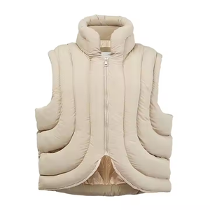 Chaleco Acolchado Personalizado al por Mayor con Logotipo, Chaleco <span class=keywords><strong>de</strong></span> Invierno Cálido <span class=keywords><strong>de</strong></span> Primera Calidad, Nuevo Chaleco sin Mangas <span class=keywords><strong>de</strong></span> Algodón Acolchado para <span class=keywords><strong>Hombre</strong></span> - Product Image 1