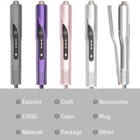 2-in-1 Luftstyler Professioneller Haarglätter 1400W Hochgeschwindigkeits-Haartrockner und Luftstrom-Glätter Multi-Styling-Gerät