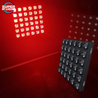 Projecteur LED 36x12W RGBW 4-en-1 à effet matrice de faisceau, éclairage de fond matrice LED 6x6, projecteurs de scène