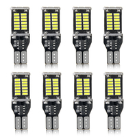 Canbus — ampoule led inversée pour voitures, feu de recul, T15 4014 30 smd w16w 921, 12V, 2 pièces