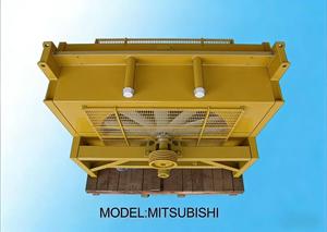 หม้อน้ำทองแดงประสิทธิภาพสูงของมิตซูบิชิ, อุปกรณ์แลกเปลี่ยนความร้อนสำหรับเครื่องกำเนิดไฟฟ้าดีเซล สามารถปรับแต่งได้ - Product Image 4