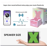 Mini Sistema de Audio con Altavoz, Subwoofer Pequeño Inalámbrico a Prueba de Agua, Portátil para Viajes al Aire Libre y Deportes