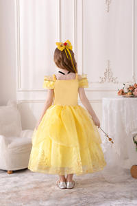 Costumi per ragazze Halloween natale compleanno Cosplay festa Bella principessa vestire i bambini bellezza Bella principessa la bestia Costume - Product Image 3