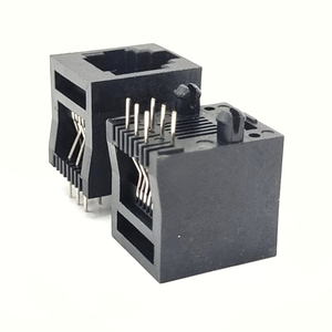 6P6C Mạng Modular Jack dọc cổng duy nhất không được che chở RJ11 <span class=keywords><strong>RJ45</strong></span> <span class=keywords><strong>Ethernet</strong></span> kết nối - Product Image 1