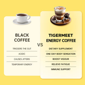 Café energético para hombre fuerte, aumento del cuerpo, resistencia y rendimiento masculino, soporte inmunológico y bebida de vitalidad, suplemento de hierbas - Product Image 4