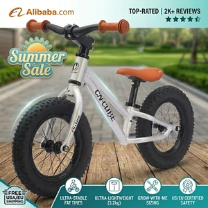 Vélo d'équilibre pour enfants de 12 pouces en acier haute teneur en <span class=keywords><strong>carbone</strong></span>, vélo d'apprentissage pour tout-petits, léger, sans pédales, vélo de marche - Product Image 1
