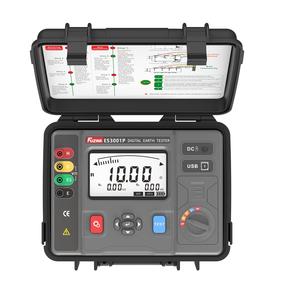 ES3000P ES3001P ES3002E <span class=keywords><strong>Tester</strong></span> di resistenza terrestre multifunzione resistenza al suolo 0-200.0kΩ resistività del suolo AC DC tensione 1000V - Product Image 5