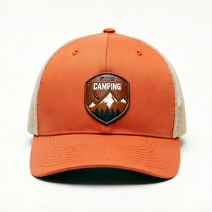Casquette trucker à 6 panneaux en maille – Légère, respirante, anti-UV, réglable avec fermeture snapback pour la plage, le surf, la randonnée et les sports de plein air - Product Image 4