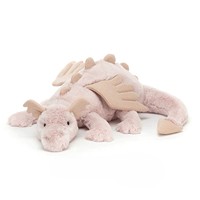 Peluche Dragon Douce et Moelleuse Style Jelly Cats, Pendentif Esthétique, Sac Bandoulière en Peluche, Jouet Animal Mythique, Vente en Gros