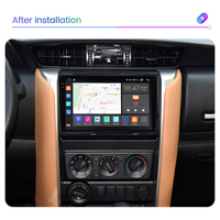 M6 PRO multimédia android 2k QLED 2000*1200 écran autoradio 2DIN intégré dsp pour Toyota Fortuner 2015-2020