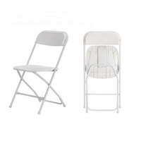 Chaise pliante en plastique PP, plastique et intérieur, pratique, bon marché, moderne et coloré, pour fête, Offre Spéciale
