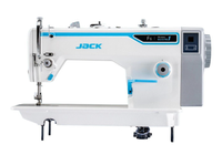 Machine à coudre industrielle Jack F6 à point noué, simple aiguille, entraînement direct, complète avec table et support