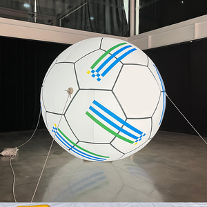 Ballons gonflables géants en PVC étanches de 2,5 m avec logo personnalisé, modèles de football gonflables à l'hélium, ballon de basket/volley-ball pour la <span class=keywords><strong>Coupe</strong></span> <span class=keywords><strong>du</strong></span> <span class=keywords><strong>monde</strong></span> - Product Image 6
