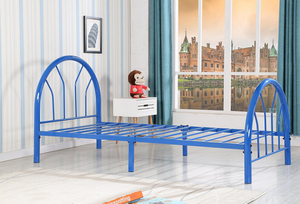 Moderna <span class=keywords><strong>Rosso</strong></span> Metallo <span class=keywords><strong>Letto</strong></span> <span class=keywords><strong>Singolo</strong></span> biancheria da <span class=keywords><strong>Letto</strong></span> Per I Bambini - Product Image 3