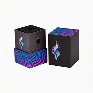 Cajas de embalaje de cartón reciclables y ecológicas con cerraduras a prueba de manipulaciones y seguras para niños, para protectores de pantalla de teléfonos. - Product Image 1