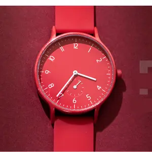 Reloj deportivo de diseño de tendencia, reloj de cuarzo de moda con reloj impermeable para chicas adolescentes
