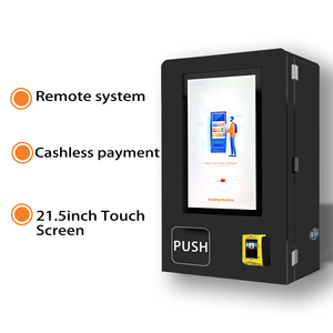 21.5 inch màn hình treo tường máy bán hàng tự động thông minh tự phục vụ thuốc lá kỹ thuật số Đầu đọc thẻ Máy bán hàng tự động xác minh tuổi - Product Image 5