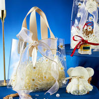 Sac cadeau marguerite transparent faveurs de mariage pour invités sac à main en PVC emballage cadeau distributions sacs boîte à bonbons fournitures de fête