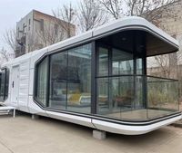 Maison capsule spatiale 2 chambres avec cuisine Maison mobile modulaire E5 Capsule Maison préfabriquée