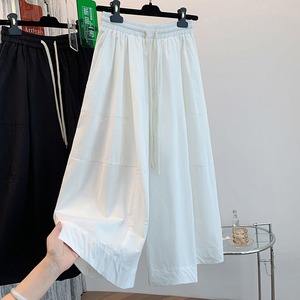 Nuovi <span class=keywords><strong>Pantaloni</strong></span> Gonna Estivi 2026 all'Ingrosso, Leggeri in Misto Cotone, Gamba Larga, Stile Mori Girl Giapponese - Product Image 4