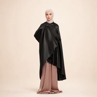 Ensemble de prière Mukena bicolore pour femmes, vêtements modestes, vêtements islamiques