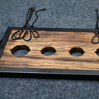 Drop Ship Esclave BDSM Bondage Dispositif de Reliure Poignets Discipline Training Props Punishment Wood Contrain Cheville et Poignet Contraintes