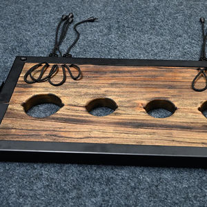 Drop Ship Slave BDSM Bondage Binding Device Puños Disciplina Entrenamiento Props Castigo Madera Restricción Tobillo y Muñeca Restricciones - Product Image 3