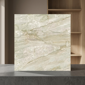 Azulejos de porcelana pulida Emperador Bronze 600x600mm con diseño de mármol marrón para pisos interiores de lujo - Product Image 3