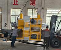 Machine de décapage de fil électrique par projection de billes avec contrôle PLC et moteur 103W pour le nettoyage des aciers