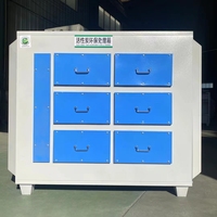 Boîte d'adsorption au charbon actif à grand débit d'air, éliminateur d'odeurs industriel pour meubles, cabine de peinture, gaz d'échappement