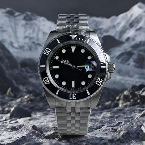 Montre de luxe pour hommes, mouvement automatique, 40mm, bracelet 20mm, 8215MIYOTA, étanche, verre saphir, pointeur jour/<span class=keywords><strong>date</strong></span>, acier inoxydable 316L - Product Image 1