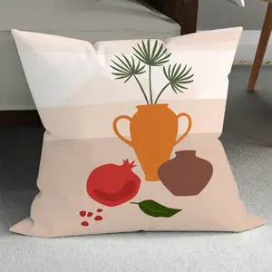 Travesseiro de veludo, macio, veludo com corte de pom, veludo, decoração da casa, travesseiro de pelúcia, 18x18 polegadas/