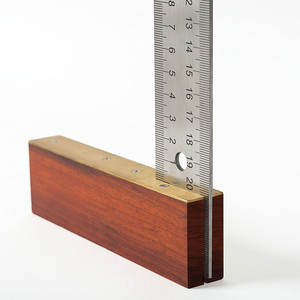 Ensemble de règles d'angle d'activité jauge de biseau en T et cadre en L règle carrée coulissante charpentier carré rapporteur <span class=keywords><strong>réglable</strong></span> à 360 degrés - Product Image 6