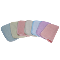 Ensemble de serviettes pour bébé personnalisées en usine doux 100% serviette de visage en bambou biologique gant de toilette pour bébé éponge en bambou débarbouillettes pour bébé