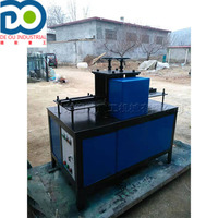 Machine de gaufrage de roulement à froid en métal, équipement de machine de gaufrage de tube carré en acier de fer plat
